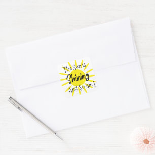 autocollant de citation de motivation
