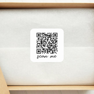 Autocollant de code QR personnalisé