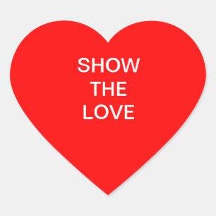 Autocollant de coeur