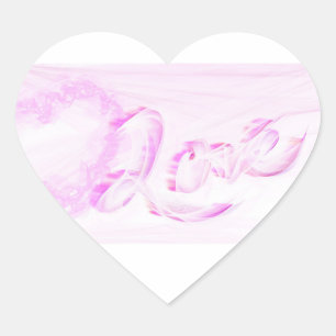 Autocollant de coeur