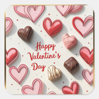 Autocollant de coeur