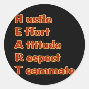 Autocollant de coeur