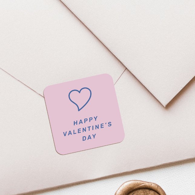 Autocollant de cœur moderne pour la Saint-Valentin (Créateur téléchargé)