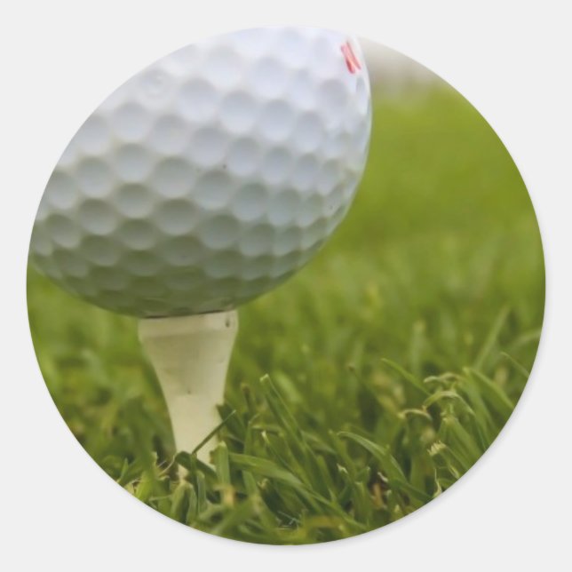 Autocollant de conception de golf (Devant)