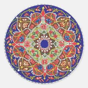 Autocollant de conception Tadjik antique