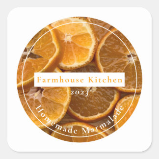 Autocollant de confiture de marmelade personnalisa