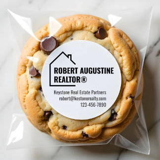 Autocollant de conseiller immobilier masculin, Age