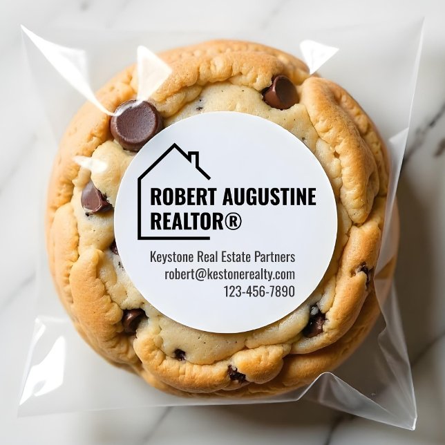 Autocollant de conseiller immobilier masculin, Age (Créateur téléchargé)