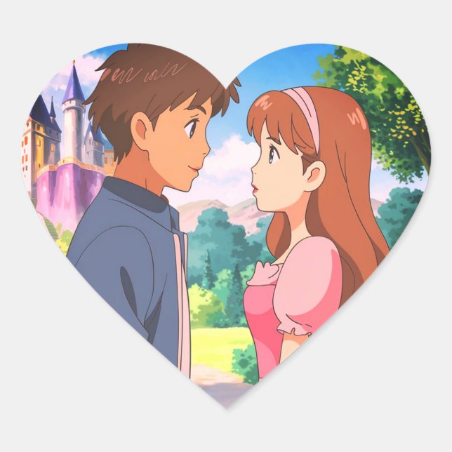 Autocollant de conte de fées photo dessin animé (Devant)