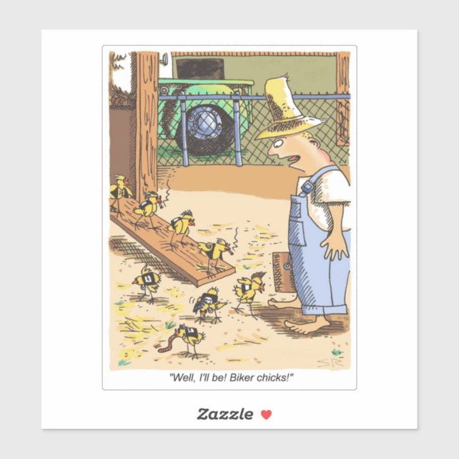 Autocollant de contour de moto Chicks (Feuille)