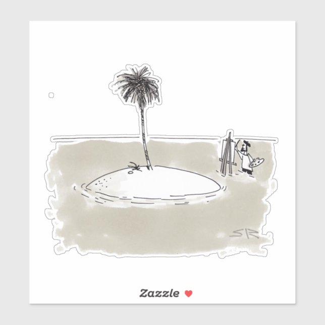 Autocollant de contour de peintre en étoile (Feuille)