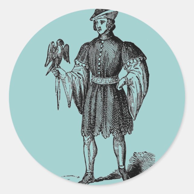 Autocollant de costumes élisabéthain (Devant)