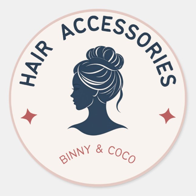 autocollant de coupe de cheveux (Devant)