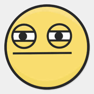 autocollant de courge non amusant