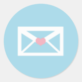 Autocollant de courrier