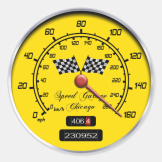 Autocollant de course