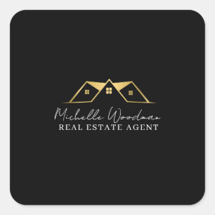 Autocollant de courtier personnalisé Immobilier
