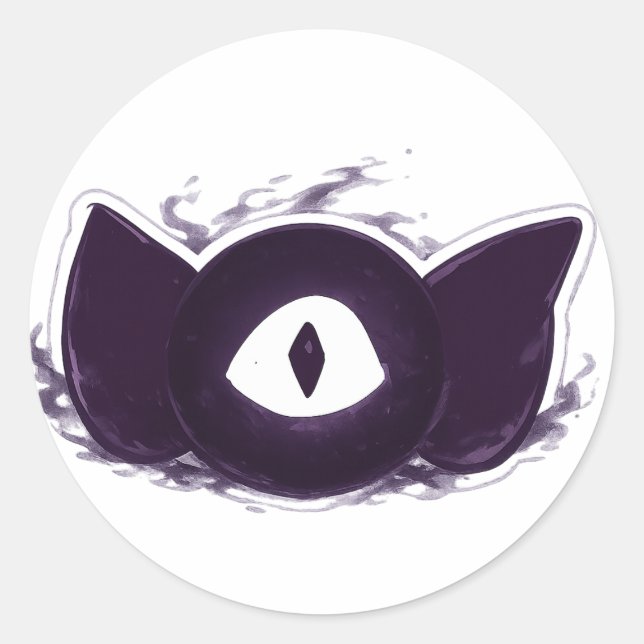 Autocollant de créature de fantasy Neo-Kageko (Devant)