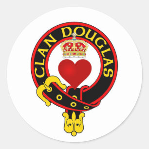 Autocollant de crête de Douglas de clan