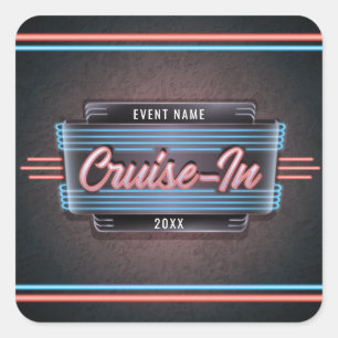 Autocollant de croisière Neon