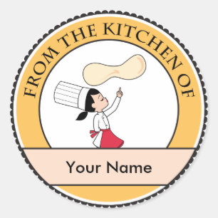Autocollant de cuisine Étiquette