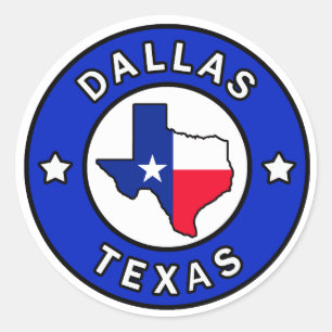 Autocollant de Dallas le Texas
