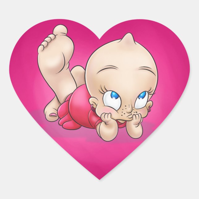 autocollant de dessin animé mignon (Devant)