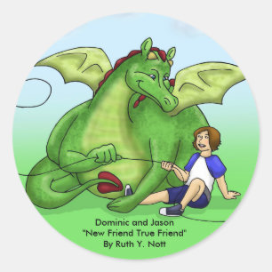 Autocollant de Dominique et de Jason