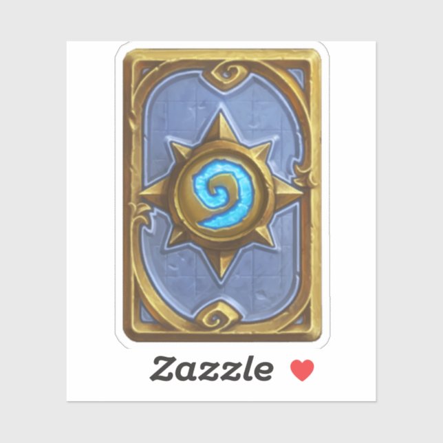 Autocollant de dos de carte Hearthstone (Feuille)