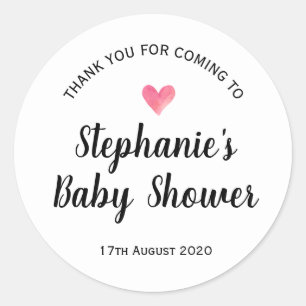 Autocollant de douche Merci d'être venu