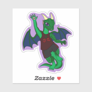Autocollant de dragon Zandall