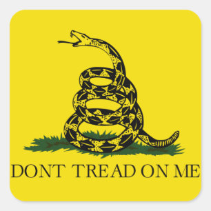 Autocollant de drapeau de Gadsden