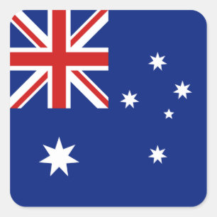 Autocollant de drapeau de l'Australie