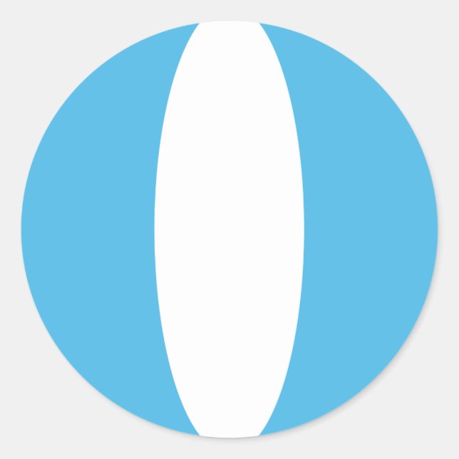 Autocollant de drapeau fisheye du Guatemala (Devant)