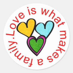 autocollant de famille