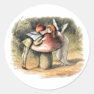 Autocollant de fée de baiser
