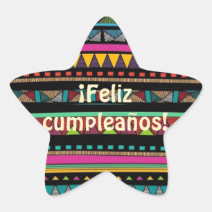 Autocollant de Feliz Cumpleanos
