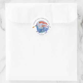 Autocollant de fête de cadeau de fête de chevalier
