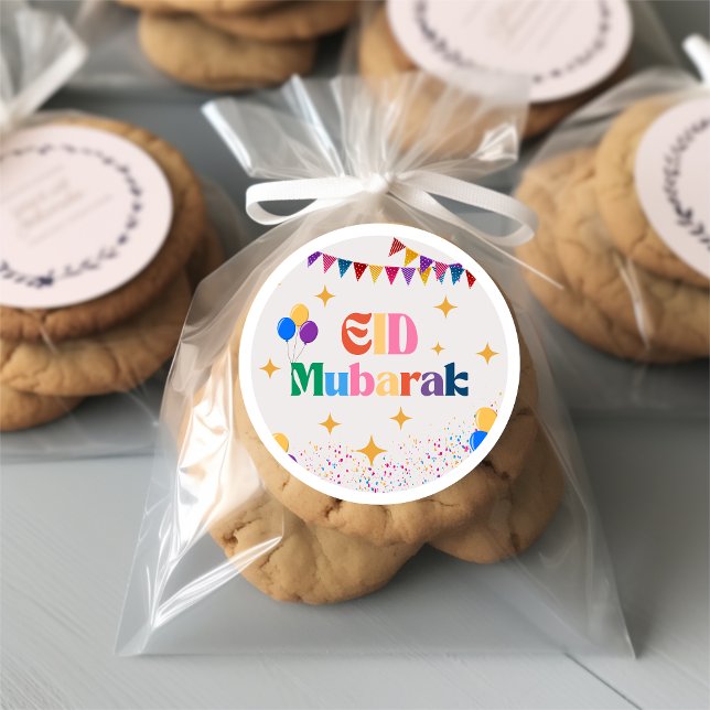 Autocollant de fête Eid Mubarak (Créateur téléchargé)