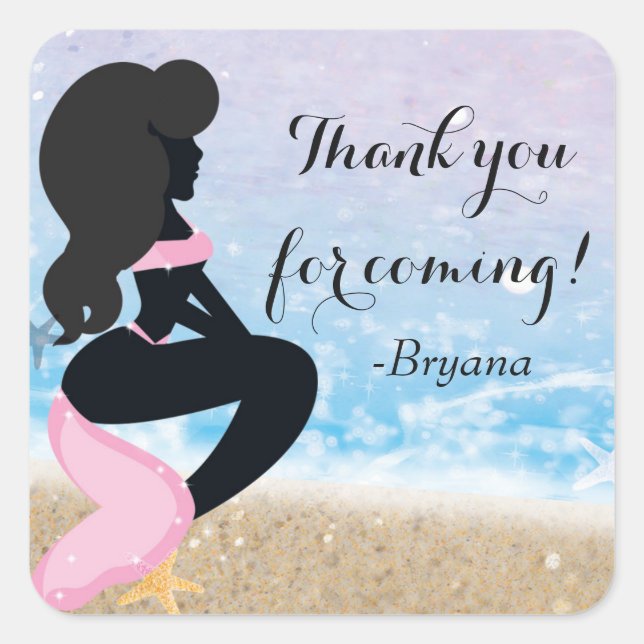 Autocollant de fête scintillant d'été de lapin de  (Devant)