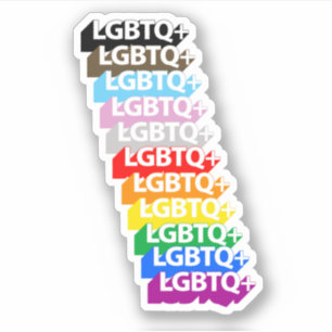 Autocollant de fierté de progrès LGBTQ+