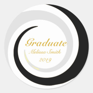 Autocollant de fin d'études Life Wave