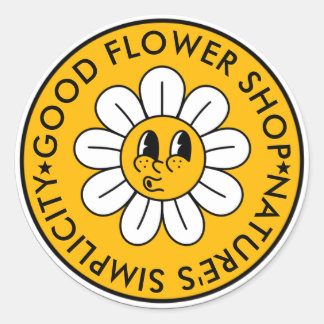 Autocollant de fleur