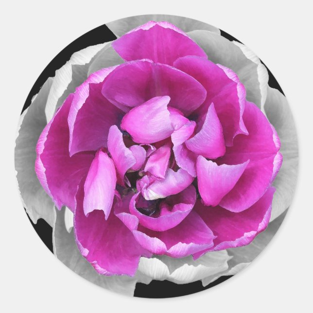 Autocollant de fleurs (Devant)