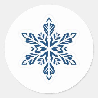 autocollant de flocon de neige