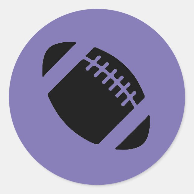 Autocollant de football. (Devant)