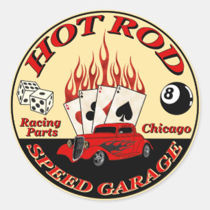 Autocollant de garage de vitesse