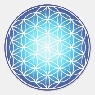 Autocollant de géométrie sacrée