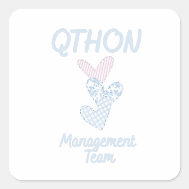 Autocollant de gestion QTHON  (Devant)