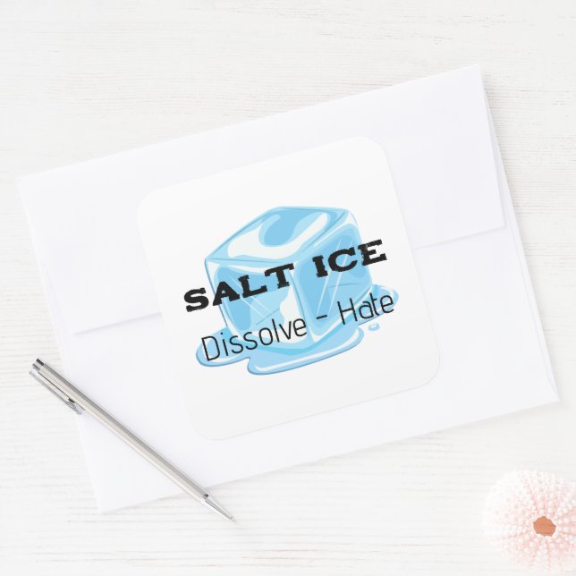 Autocollant de glace salée (Enveloppe)